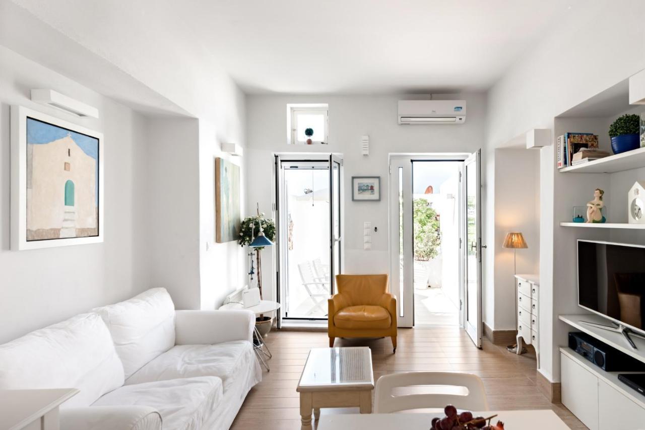 Exceptional House In The Heart Of Mykonos Villa Mykonos Town Exteriör bild